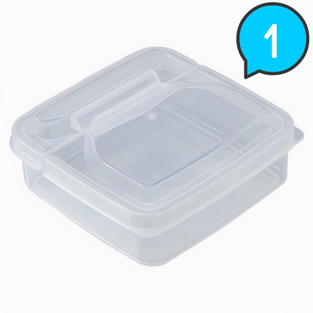 

Контейнер для хранения масла и сыра в холодильнике, для фруктов и овощей, упаковочная коробка для соуса, подходит для выхода на улицу, пикника, прозрачный