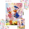 Donald Duck and Daisy Duck Diamond Painting Mosaic Diamond Art Painting Kit Handmade Diy Home Decoration