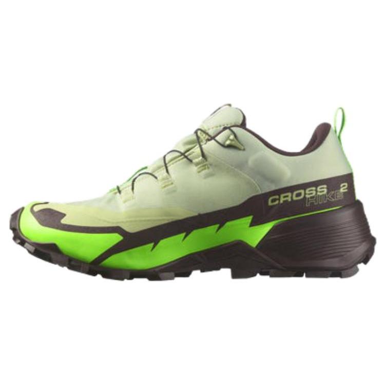 

New SALOMON CROSS HIKE 2 GORE TEX Durable Breathable Low Top Outdoor Shoes Men s Green 472776 42.5