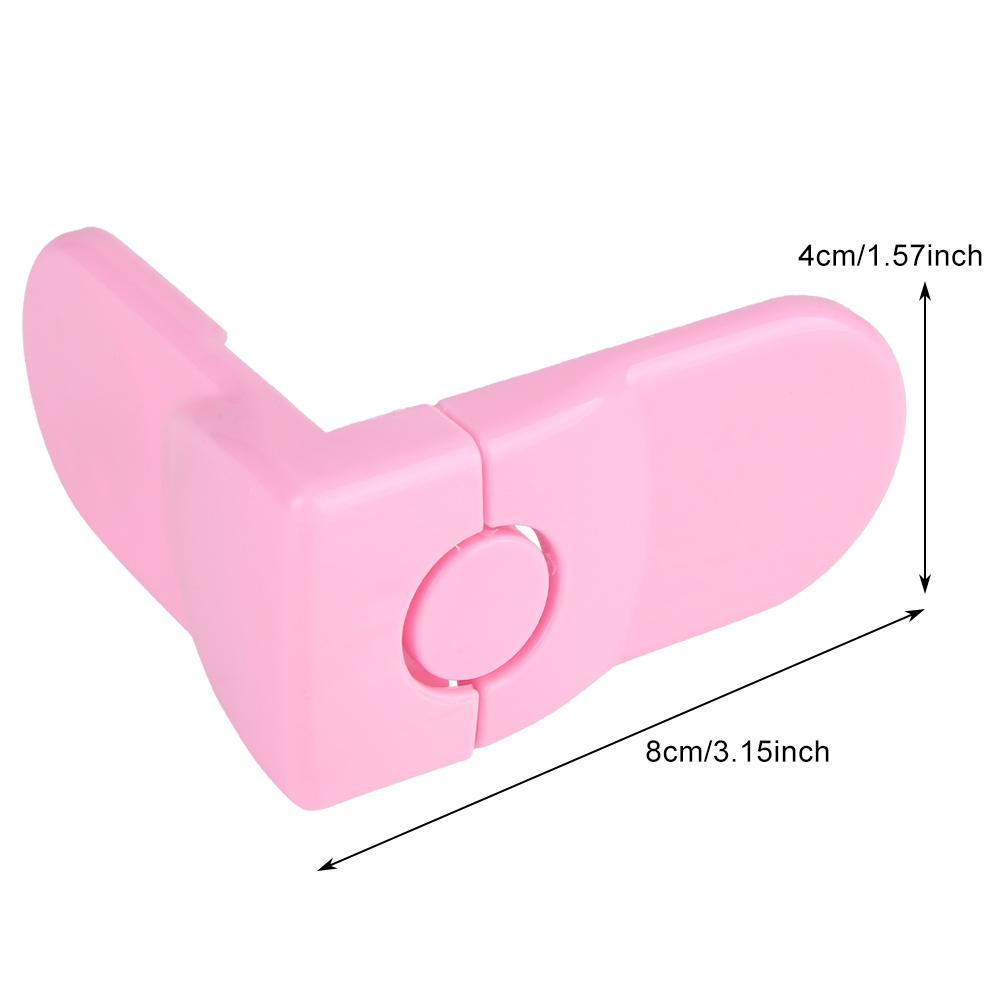 Baby Lock Kids Security Lock for Cabinet Drawer Fridge Washing Machine (Pink)