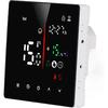 Smart Touchscreen Digital Thermostat, APP Control, 90‑240V LED Display 7 Day Programmable Control Smart Home Thermostat for TUYA AC, for Home,