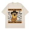 Vtipné The Burnt Peanut GOOP Módní Grafické Trička Pánské Dámské Harajuku Tričko Letní Krátký Rukáv Bavlna Volné Hiphop Trička