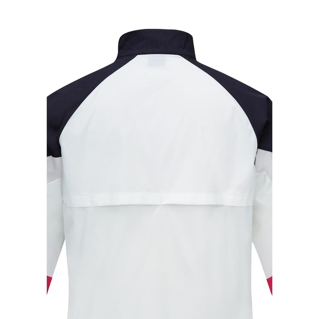 Yonex 253Jj005U White Unisex Color Point Anorak Jacket