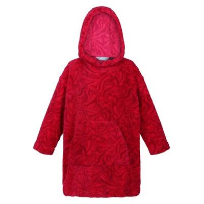 Poncho Cómodo con Estampado de Cebra para Niños