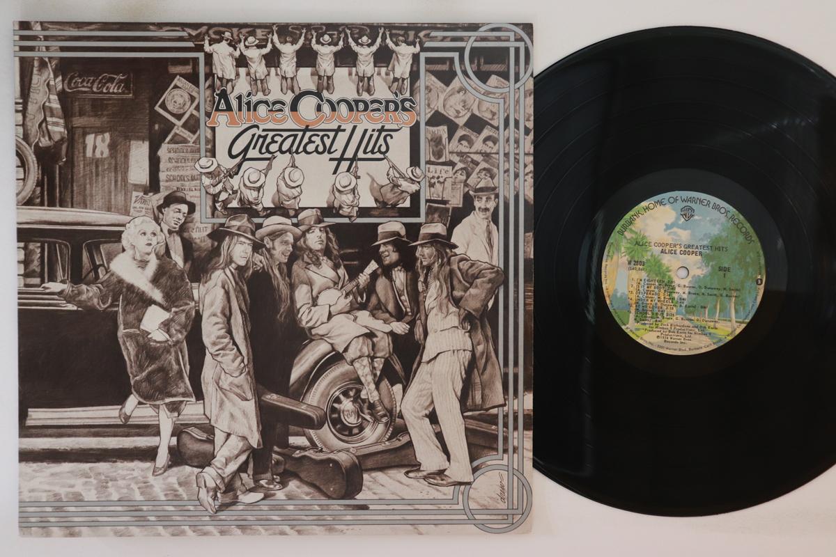 

LP Record ALICE COOPER Alice Coopers Greatest Hits W2803 WARNER BROS. US Rock Used