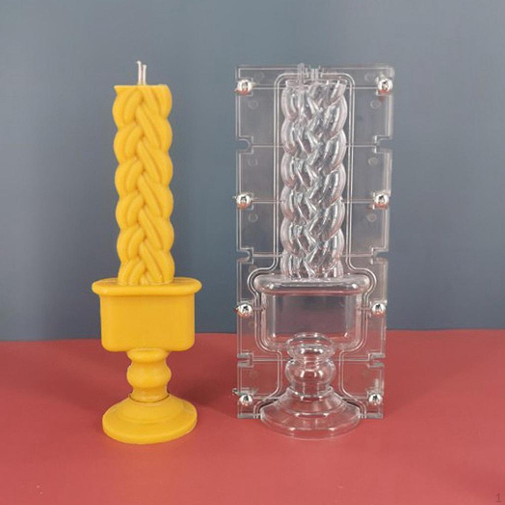 Elegant Design Candle Handmade Homemade DIY Accessory