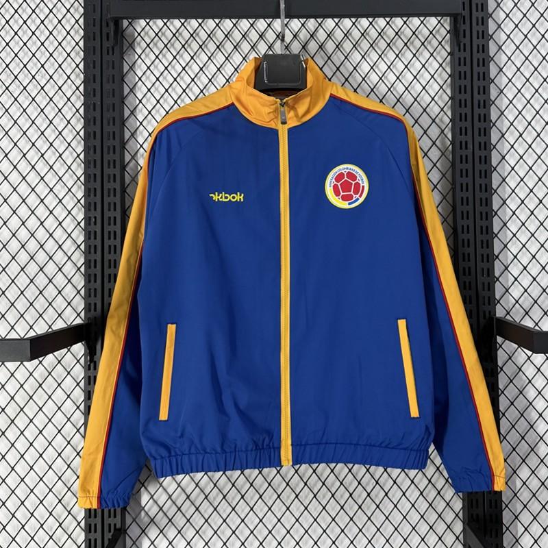 Unisex Long Windbreaker Jacket Retro Sport Coat Football Training Outdoor Casual Wear Fall Winter
