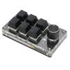 Mechanical Gaming Keypad 6 Keys 1 Knob Small USB Wireless Dual Mode OSU Keypad DIY Programmable Keyboard