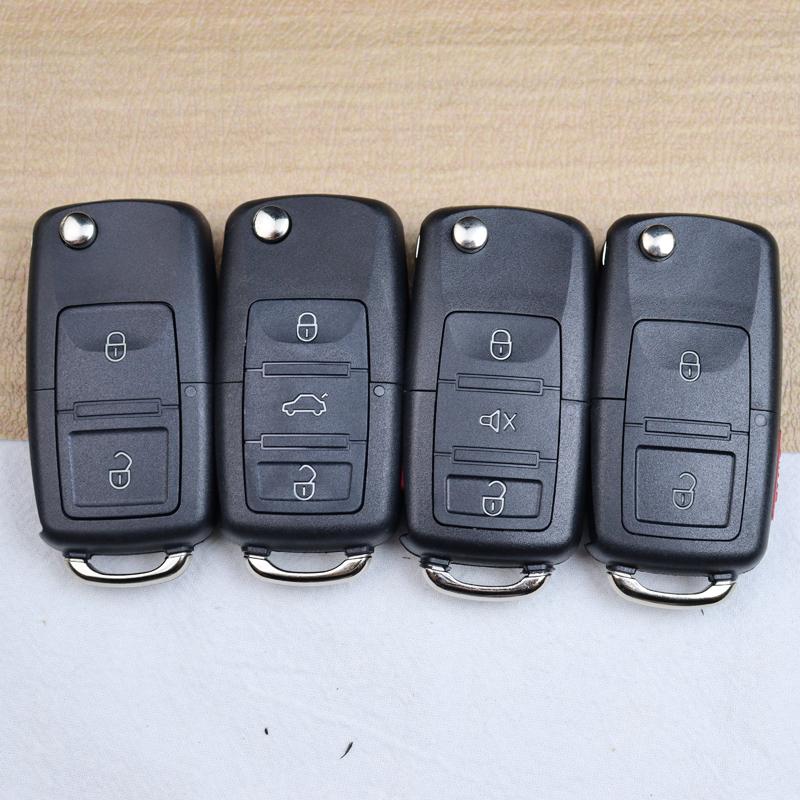 Car Key Fob Case Shell Housing For Volkswagen/Vw Jetta Golf Passat Beetle Skoda Seat Polo B5