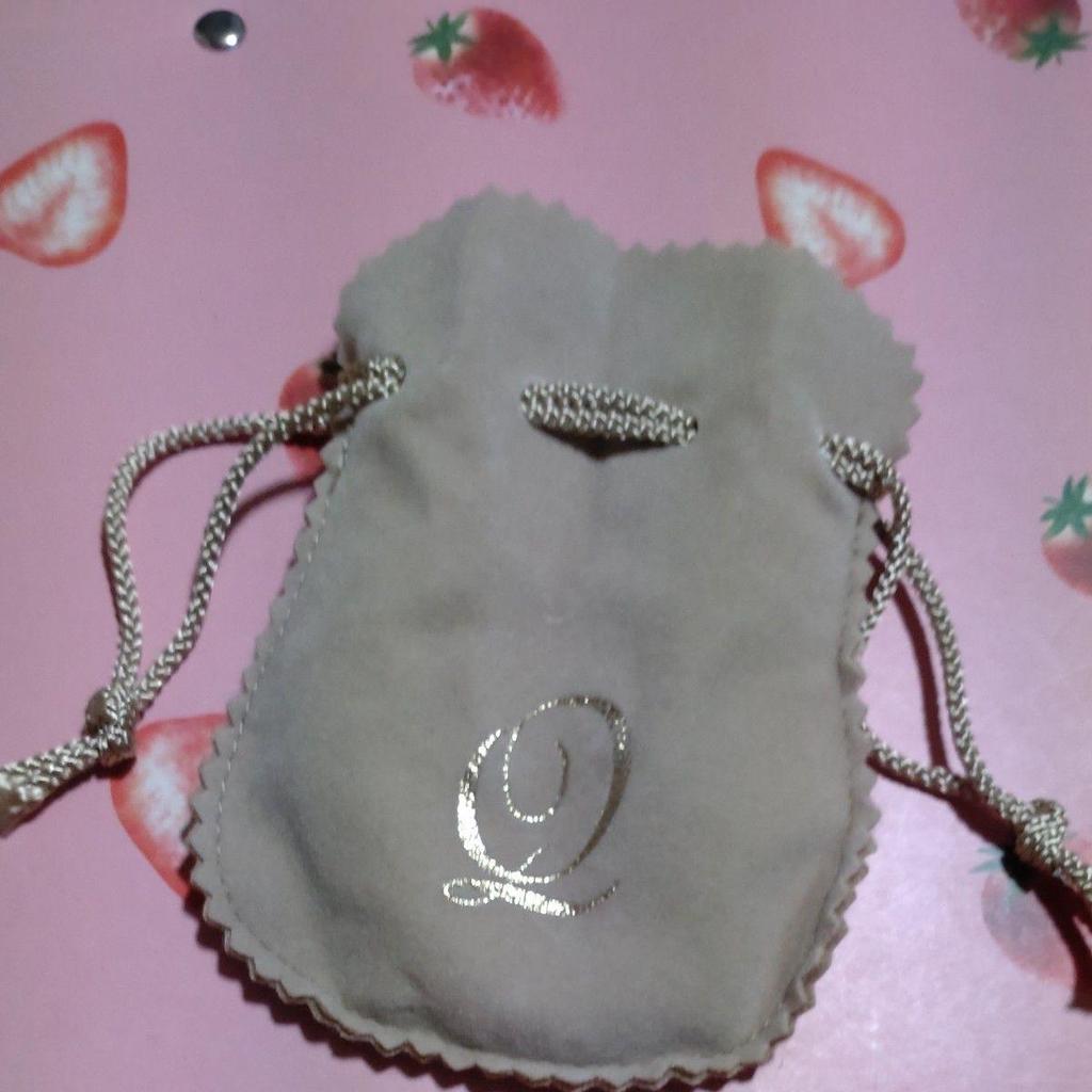 Used Reasonable Q-pot Almond Cupcake Necklace Pendant Q-pot qpot