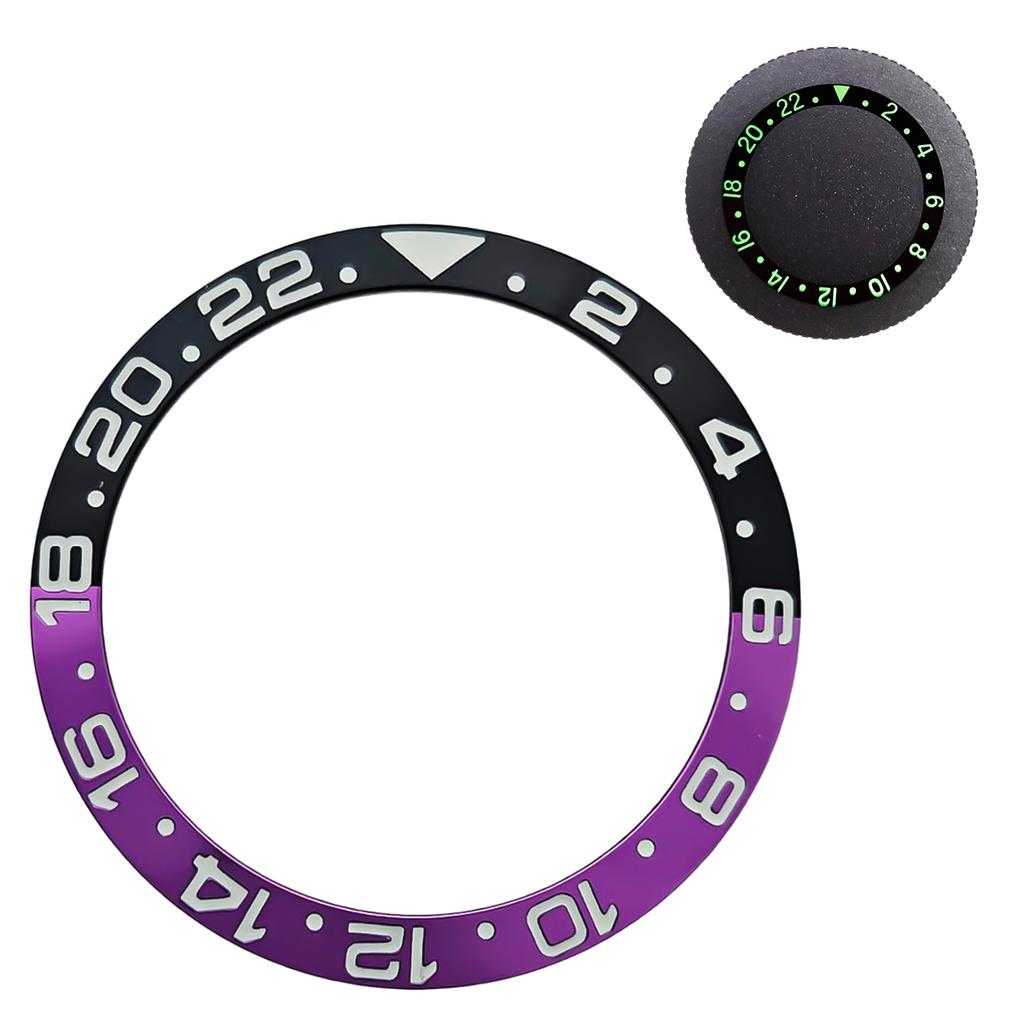 38mm Watch Ring High Quality Ceramic Bezel Insert for 40mm Watch Case Accessories Inner Diameter 30.5mm