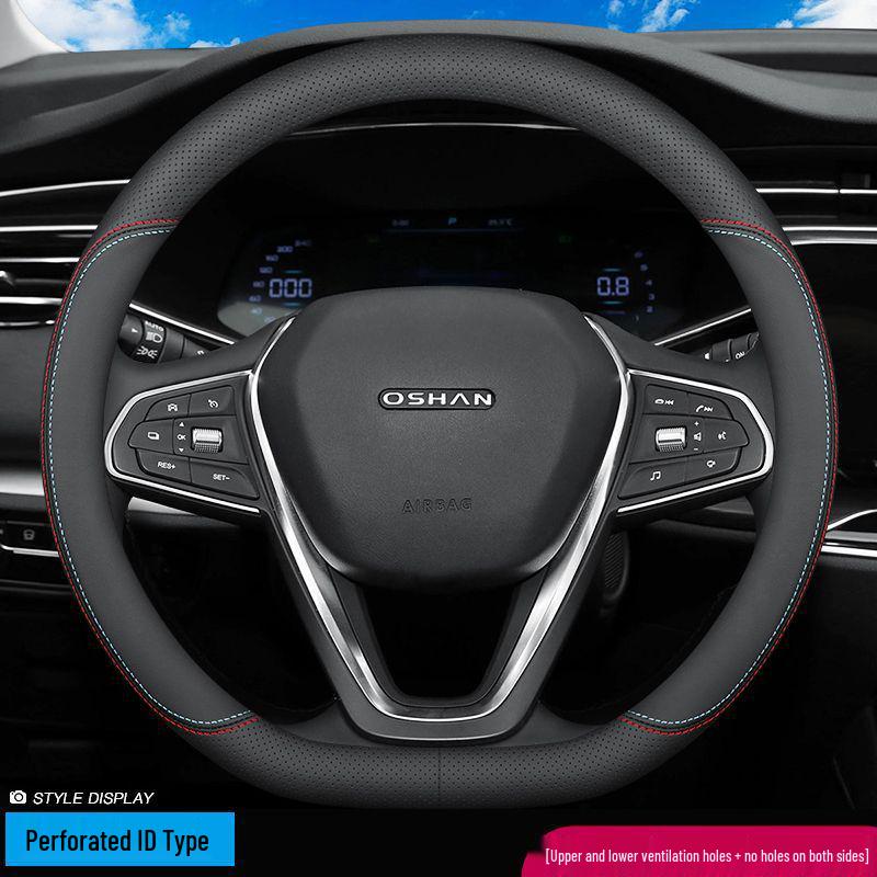 Changan Oshan Genuine Leather Steering Wheel Cover for X5, X7, A600, Cosai Pro, Cosai 3