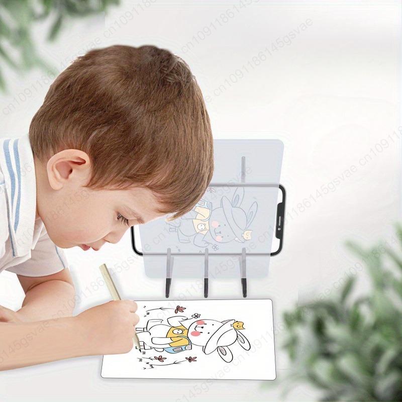 Kids Projection Drawing Copy Board Projector Painting Tracing Board Sketch Specular Reflection Dimming Bracket Toys