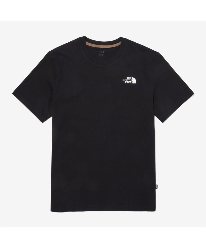 Noseupeiseu Nt7Uq54A Tnf Hangeul Short Sleeve Round Neck Tee 3_Black