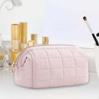 Kosmetiktasche Baumwolle Make-up Leichtgewicht Reißverschluss Tragbare Kulturtasche Kulturbeutel für