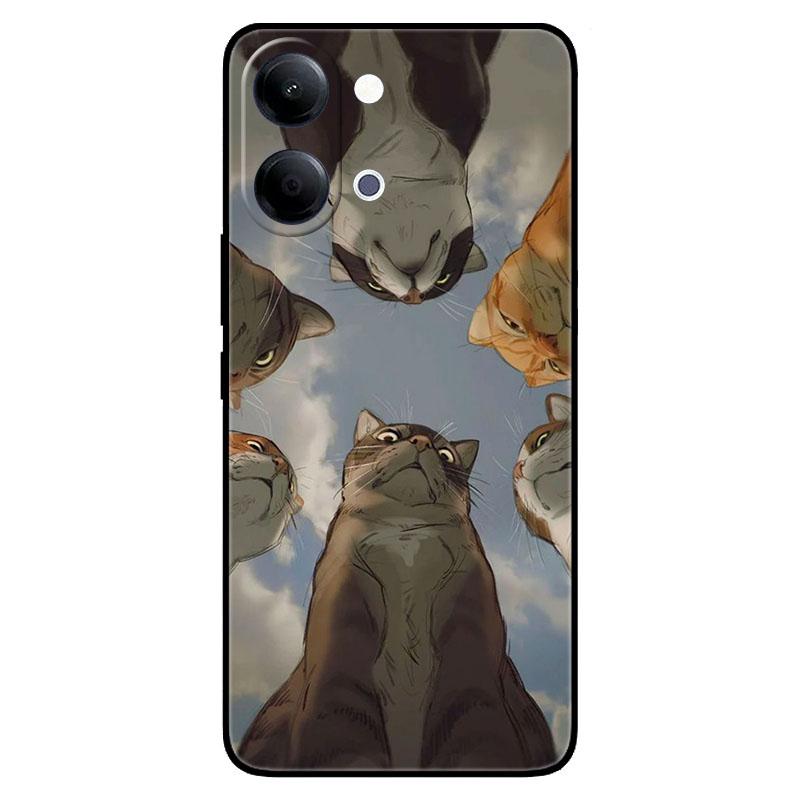 For VIVO Y05 Y11D 4G Case Silicone Shockproof Phone Cover For VIVO Y21 4G 2026 Fundas Soft TPU Protective Shell Bumper Coque