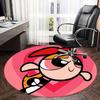 Powerpuff Girls,Blossom Chair mat Round Rug Office carpet,Non slip, Suitable for Living Rooms, Bedrooms Decor1205057a