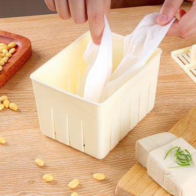 1 Set Tofu Pressing Mold Easy To Wash DIY Plastic Sturdy Soybean Curd Making Tool Mould Kitchen Supplies