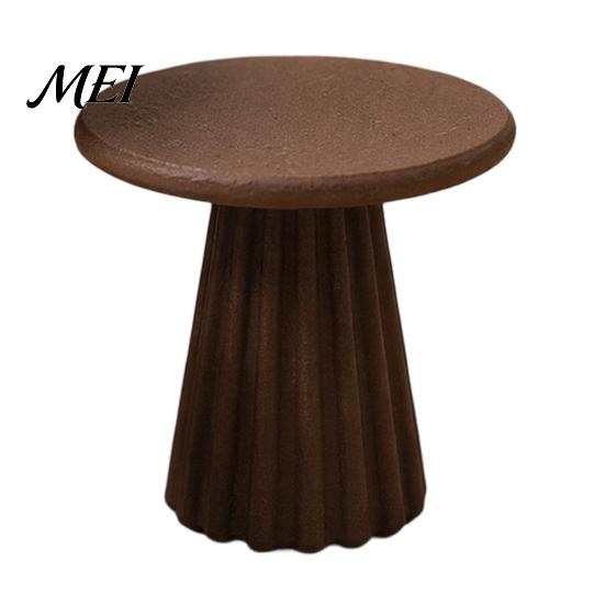Dollhouse Decoration Miniature Round Table, Mini Side Table Model, Furniture Living Room Tiny Decor, 1:12 Accessories PLA