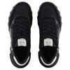 Armani Exchange Leather Lace-Up Thick Sole Mesh Splicing Sneakers 3.6cm Low Top Casual Shoes Men sneakers Black XM002197AF17447MC024