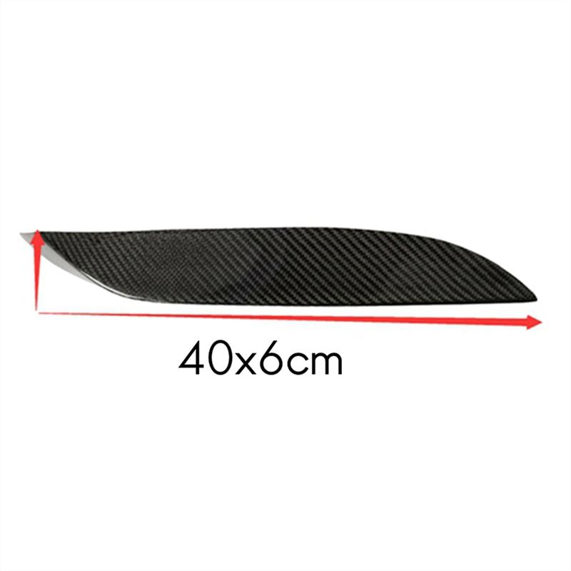 Real Carbon Fiber Front Bumper Side Splitter Canards Lip Spoiler For BMW F80 M3 F82 F83 M4 2015-2018