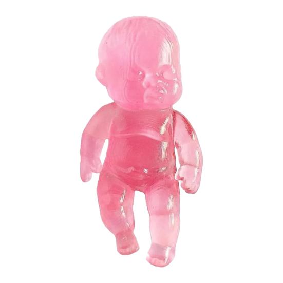 Průhledná hračka pro miminka na odbourání stresu Pomalé zvedání Zmírňující úzkost Mini miminko mačkací hračka Měkký pružný relaxační míček na stres Fidget hračka