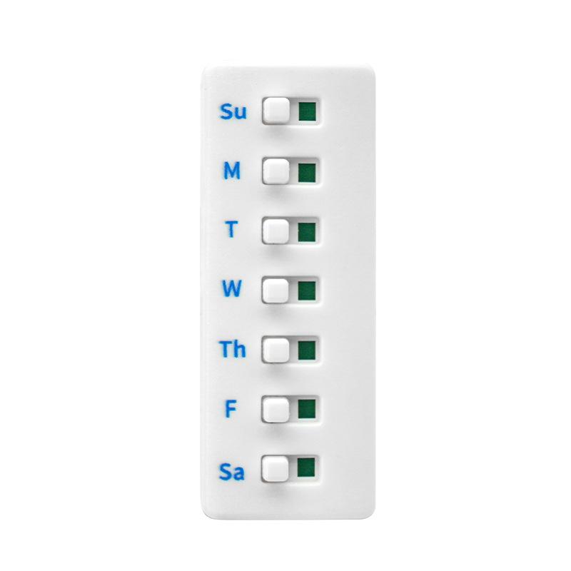 Reusable Medication Tracker & Color-Coded Reminder System Pill Organizer Attach To Vitamin Bottles Medication Schedule Tracker