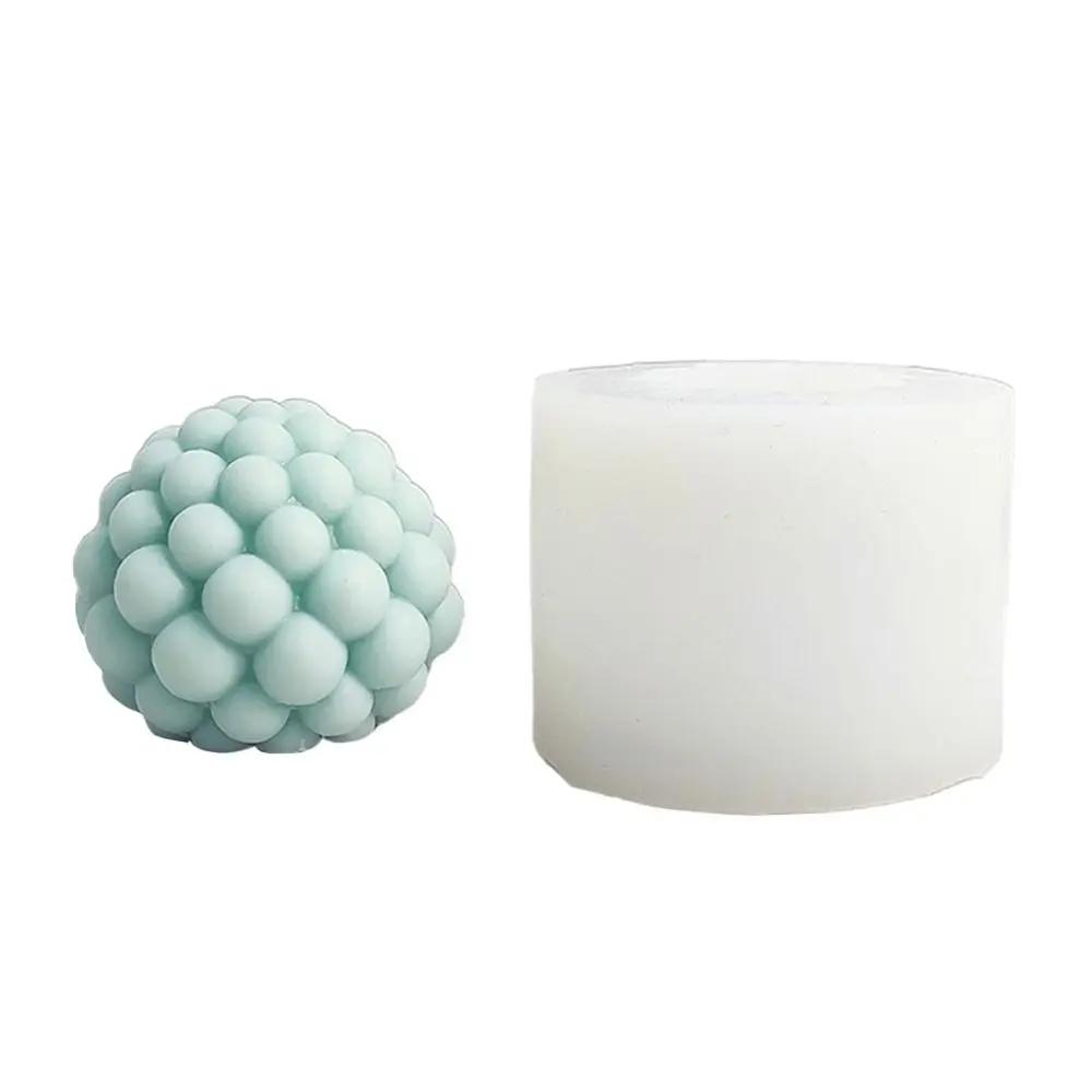 3D Cylinder Candle Mold DIY Silicone Candle Mold Cake Resin Molds 3D Art Wax Candle Making Mould Silicone Handmade Soap Molds
