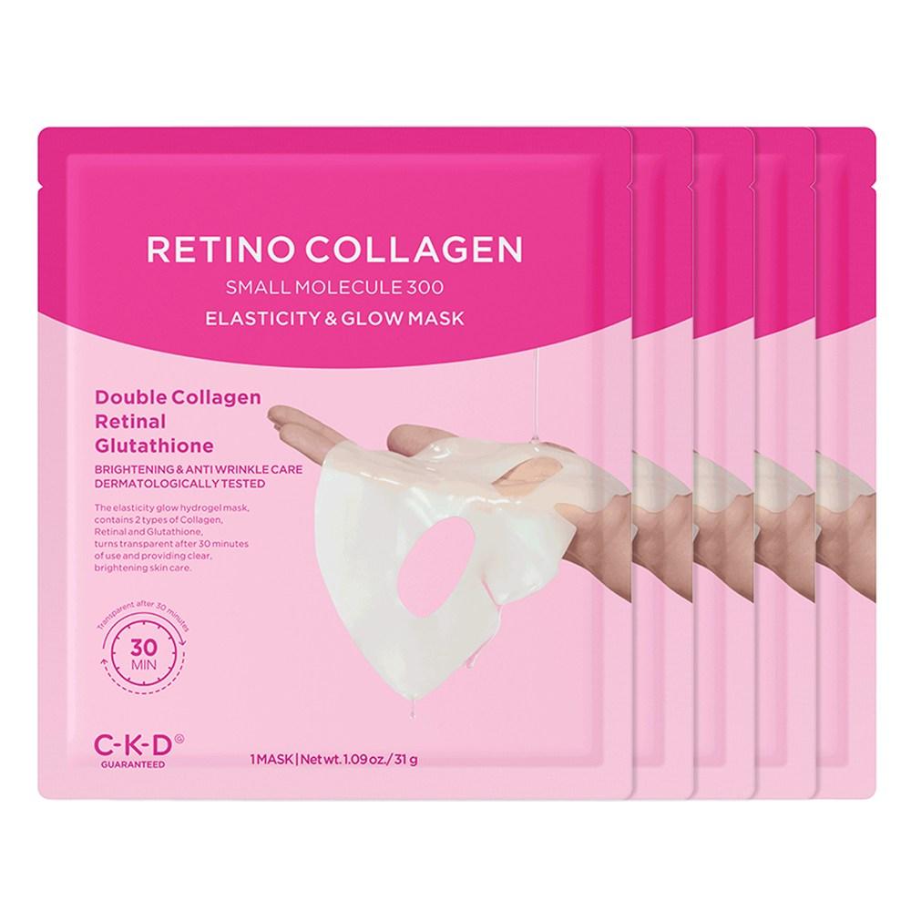 

[CKD] Chong Kun Dang Health Retino Collagen Низкомолекулярный 300 Эластичность Сияние Маска 31г 5 шт.