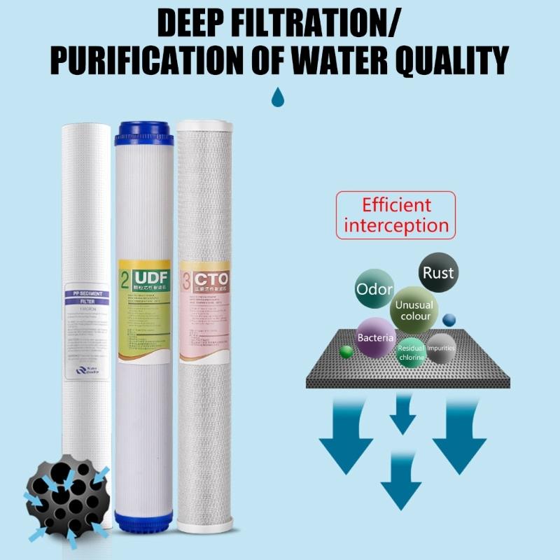 Comprehensive Water Quality Improvement Filter Pre Filter Water Filter System Set for Household Pipelines Pre Filtering