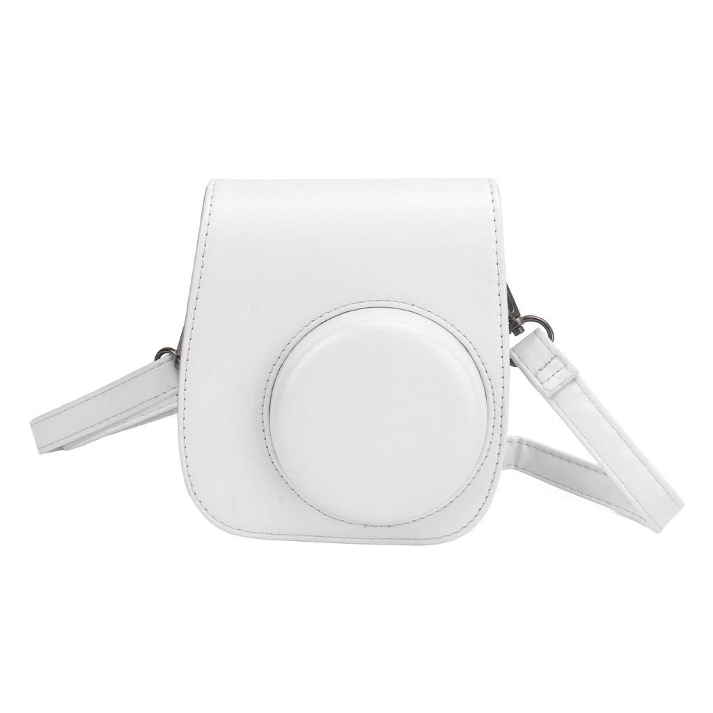 Mini Sofortbildkamera Schutztasche PU-Hülle für Fujifilm Instax Mini 12 mit Album Filtern Bunt