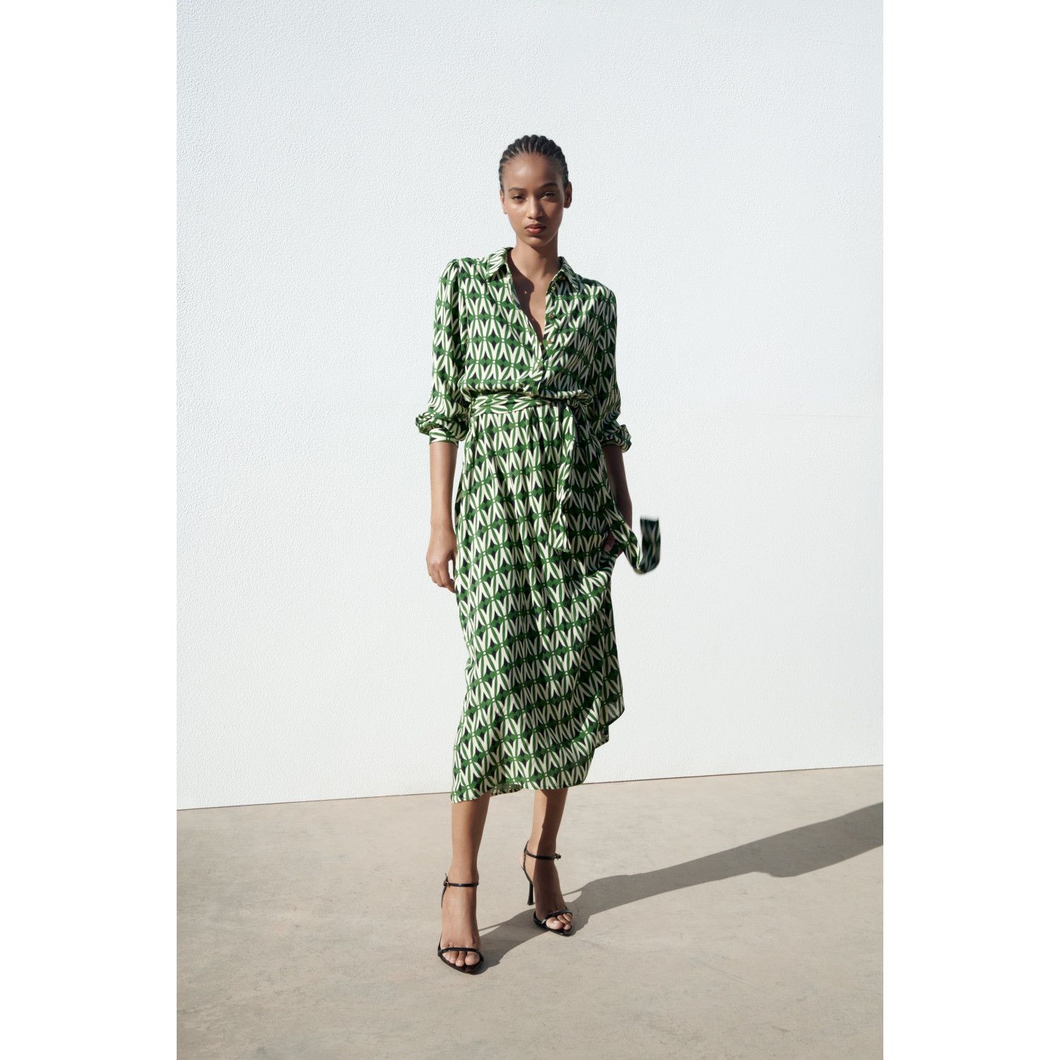 

GEOMETRIC PRINT DRESS