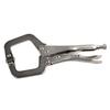 Steel Locking C Clamp Pliers 9 Inch for Welding Fabrication Wood Tenon Alignment and General Purpose Clamping Tasks