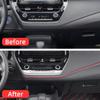 Universal Car Mouldings Trim PU Leather DIY Braid Decorative Line Strip For Door Dashboard Sticker Car Interior Accessories 2/8m