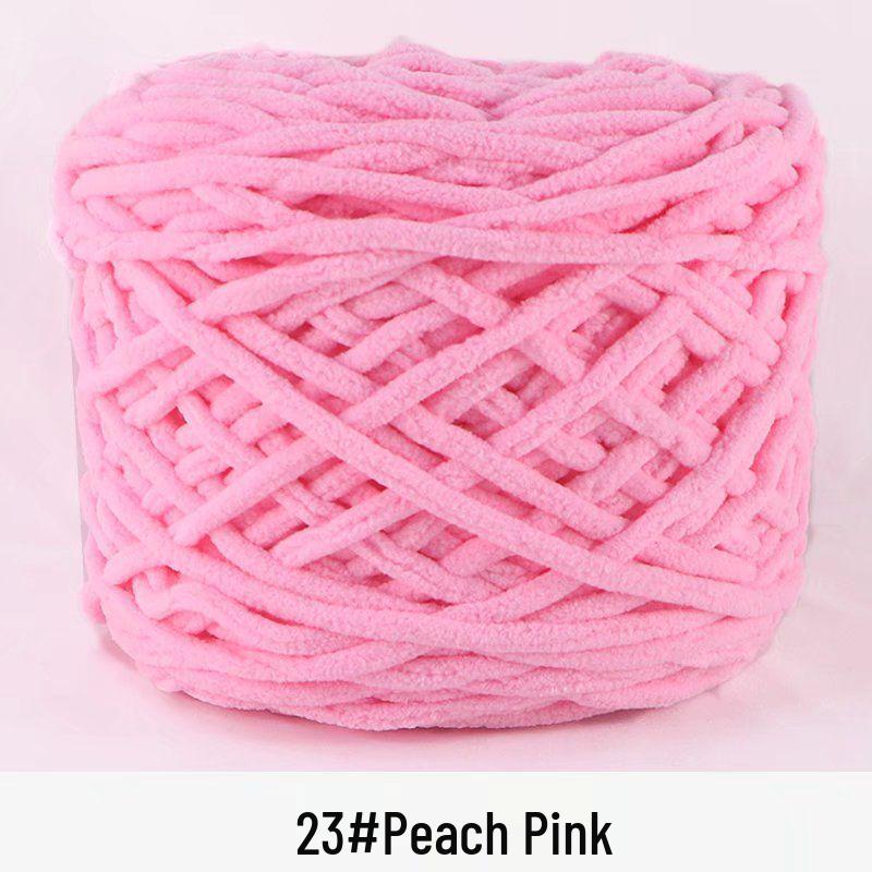 Handgjord Tjock Halsduksgarnboll - Mjuk DIY Stickning & Virkning