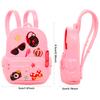 Cute Miniature Dollhouse Study Accessories for Doll 18 Items Mini Laptop Ruler Globe Pencil Table Lamp for Barbie Kids Toys
