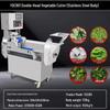 Automatic Double-Head Vegetable Cutter & Slicer for Commercial Use