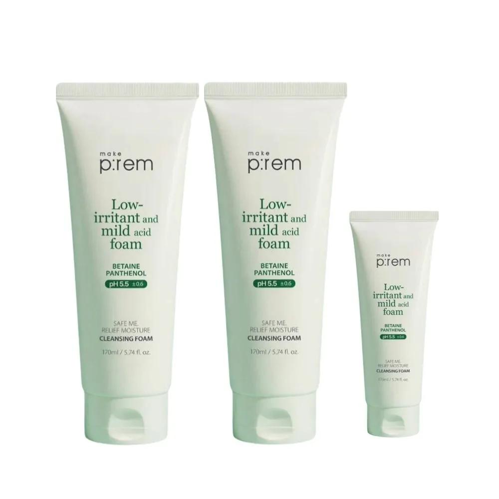 

Make P:REM Moisture Cleansing Foam 440ml Set