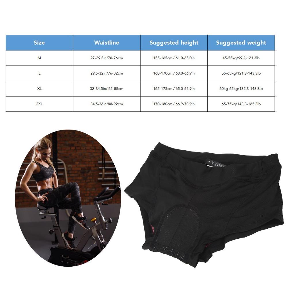 Polyester, Silikon Damen Radhose Schnelltrocknend Damen Fahrradunterhose Indoor Training