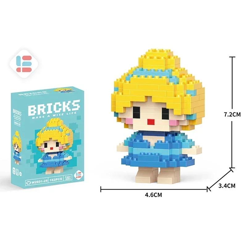 Christmas Donut Series Building Blocks for Children's PuzzleSanta Claus Christmas Tree Damo Egg Puzzle Toys Christmas Gifts