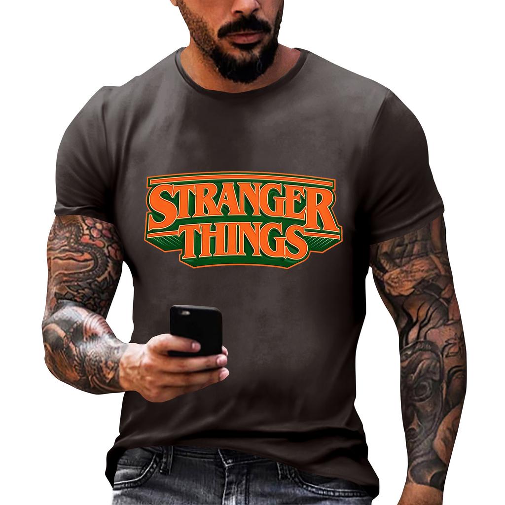Men's Short Sleeve T-Shirt With Movie And TV Print