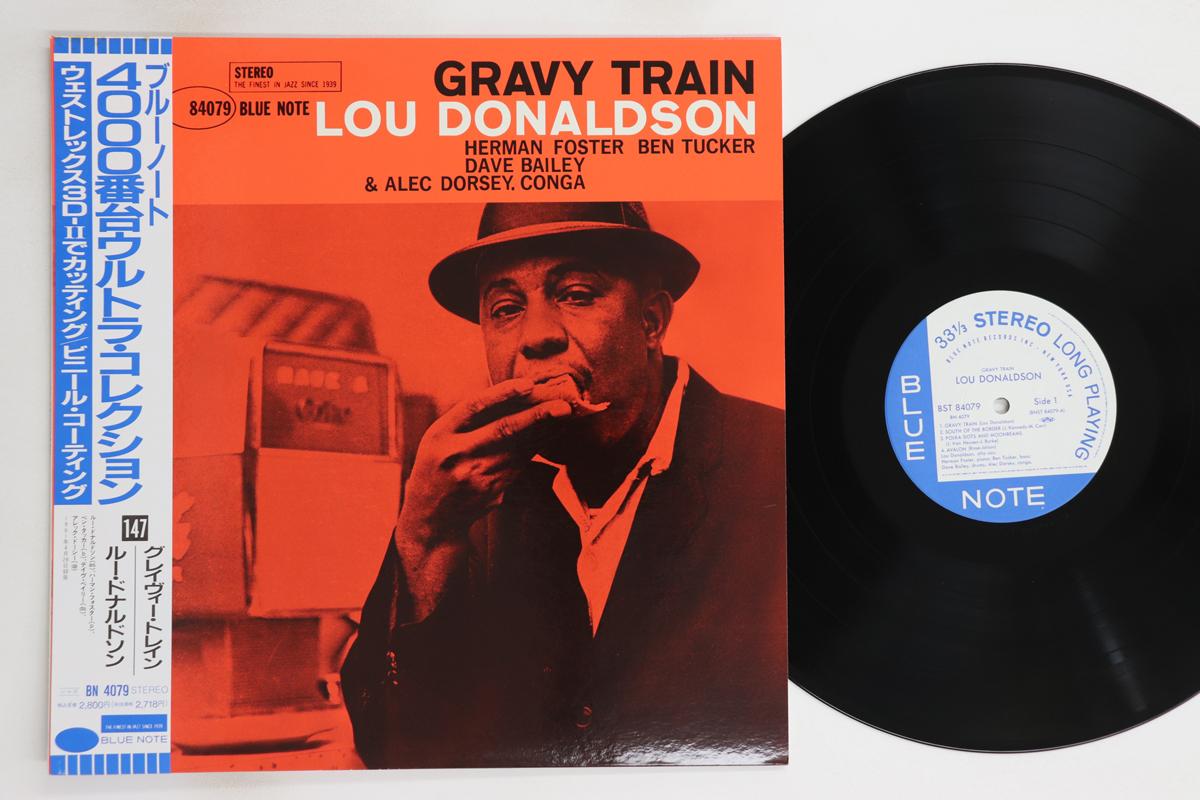 

LP Пластинка ЛУ ДОНАЛЬДСОН - Gravy Train BN4079 BLUE NOTE 1992 Япония Оби Джаз Б/У