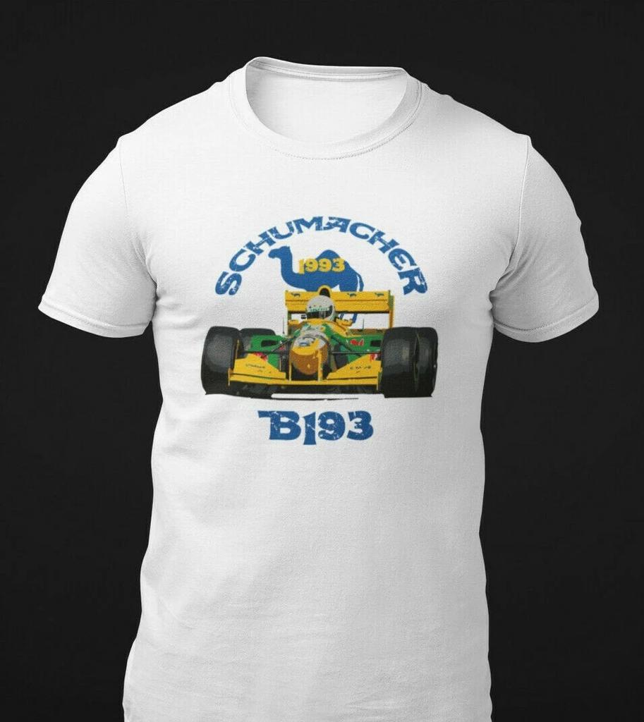 1993 Michael Schumacher Ford B193 F1 Race Car T-Shirt
