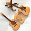 Personalized Wooden Guitar Pick Box with Standard 3 Pcs Engraved Guitar Picks Box for Guitar Lovers, Guitar Plectrum Storage Box