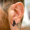 Personality Men Earrings Antique Hip Hop Ear Buckles Hot Dragon Hoop Earrings  Festival