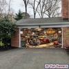1 Set of 2D Flat Photography Booth Props, Classic Car Scene Backdrop Cloth, Party Activities and Home Decoration