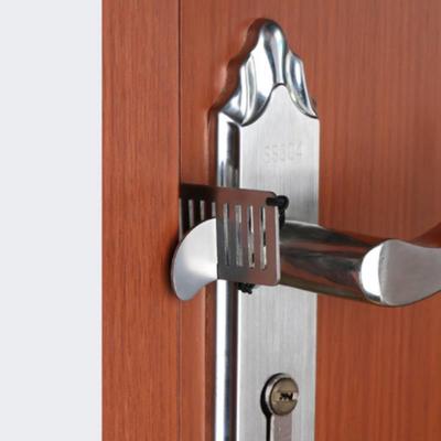 Trava de Porta para Viagem Batentes de Porta Sem Furos Bloqueador de Porta de Segurança Trava de Porta de Viagem Portátil Trava de Segurança Doméstica Hotel