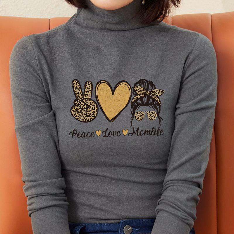 Perfect Iron On Patches Momlife Parches Ropa Clothes Stickers Heat Press Appliqued T-Shirt Diy Hoodies Iron On Transfers