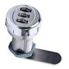 Kombinationsschrank Cam Lock 3-stellige Passwort Mechanisches Schrank Schloss für Schublade Briefkasten