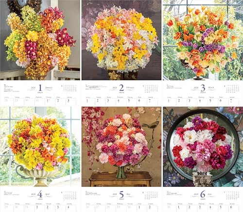 Calendar 2026: Shogo Kariyazaki's World of Flowers (Monthly/Wall Hanging/Ikebana) (Yamakei Calendar 2026)